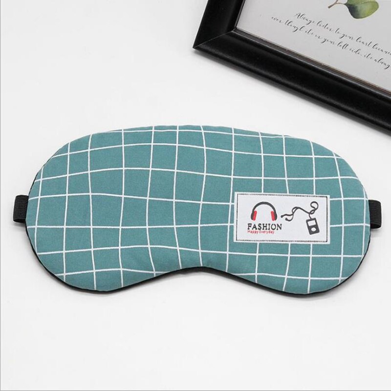 Sleeping Mask Natural Sleeping Eye Mask Eyeshade Cover Shade Eye Patch Travel Relax Sleeping Women Men Soft Blindfold Eyepatch