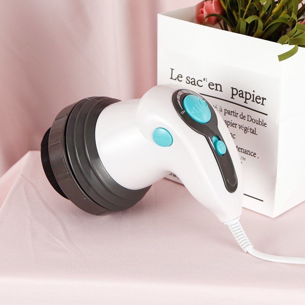 4 in 1 Elektrische Vibration voll Karosserie Massagegerät Abnehmen Massage Rolle für Taille Verlieren Gewicht Anti Zellulitis Körper Hebe Gerät