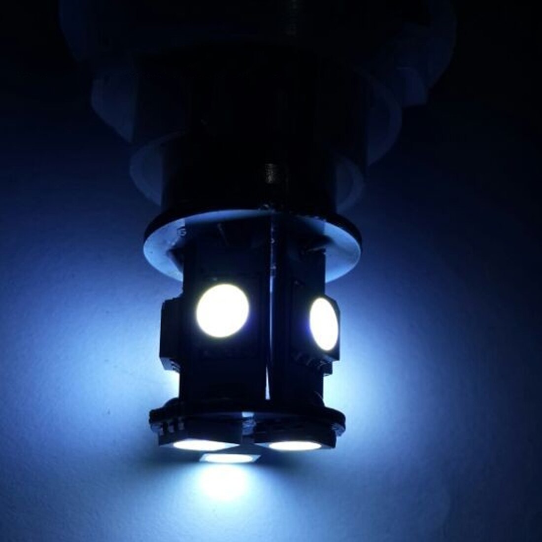 2 Pcs BA15S R5W 1156 5050 8SMD Led Auto Led Turn Parking Signaal Lichten Rem Achterlichten Auto Achter Reverse lampen Dc 12V: ice blue