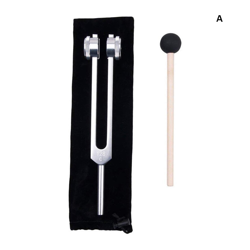 Tuning Fork 128Hz 256Hz Aluminum Alloy High Precision Hearing Detection Relieve Joint Pain ENA88: 128HZ
