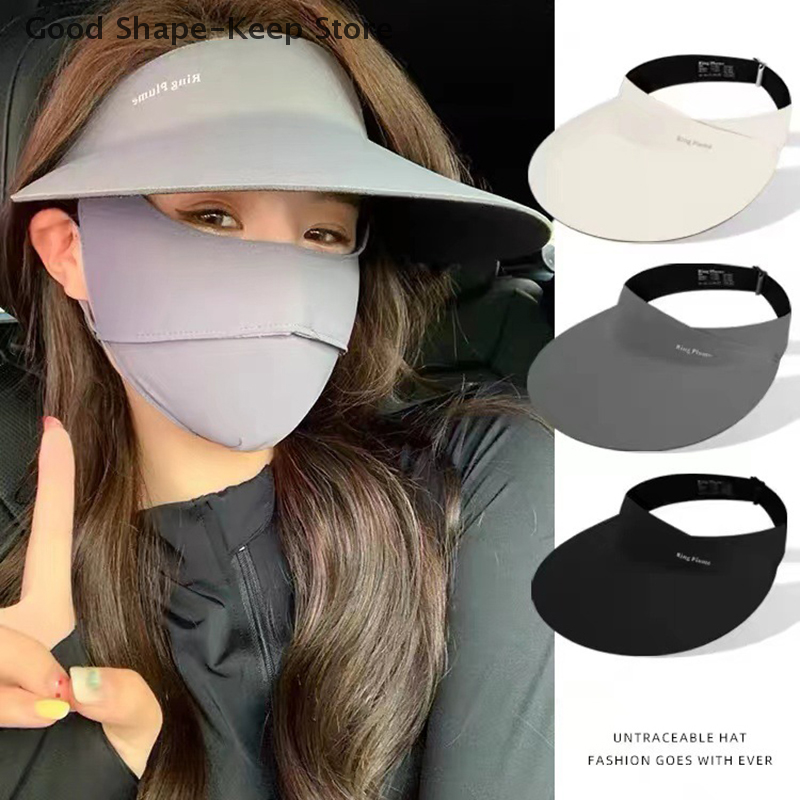 Sommer foldbar sømløs bred skyggehat med skygge, hurtigttørrende anti-uv solbeskyttelseshat, nylonhat, ikke-mærkende solkasket til kvinder