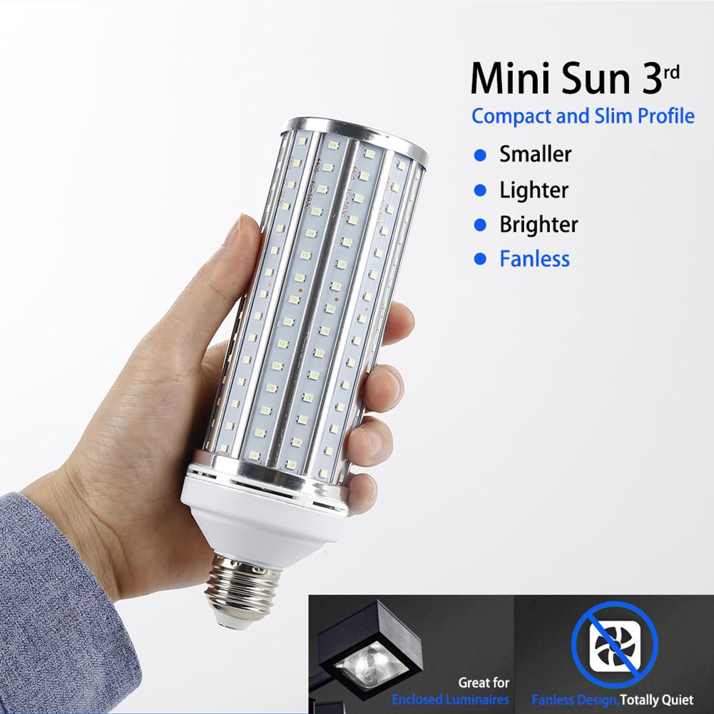 Bombilla LED ultravioleta de maíz para desinfección, esterilizador de luces Led de ozono para el hogar, elimina ácaros, 60W, Lámpara Germicida UV, E27/E26