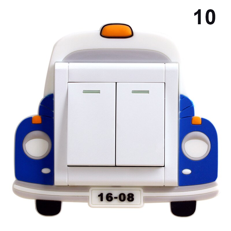 Position Indication Luminous Switch Decoration Sticker Cartoon Wall DIY Decoration Fluorescent Glow in the Dark LB88: 10