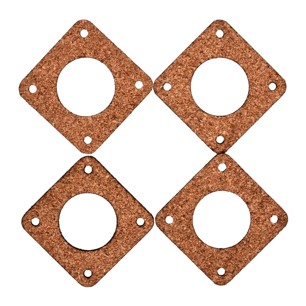 1/5pcs Nema 17 Stepper Motor Damper 3mm thickness Cork Gasket Damper Nema17 42 Stepper / Isolator for 3D Printer