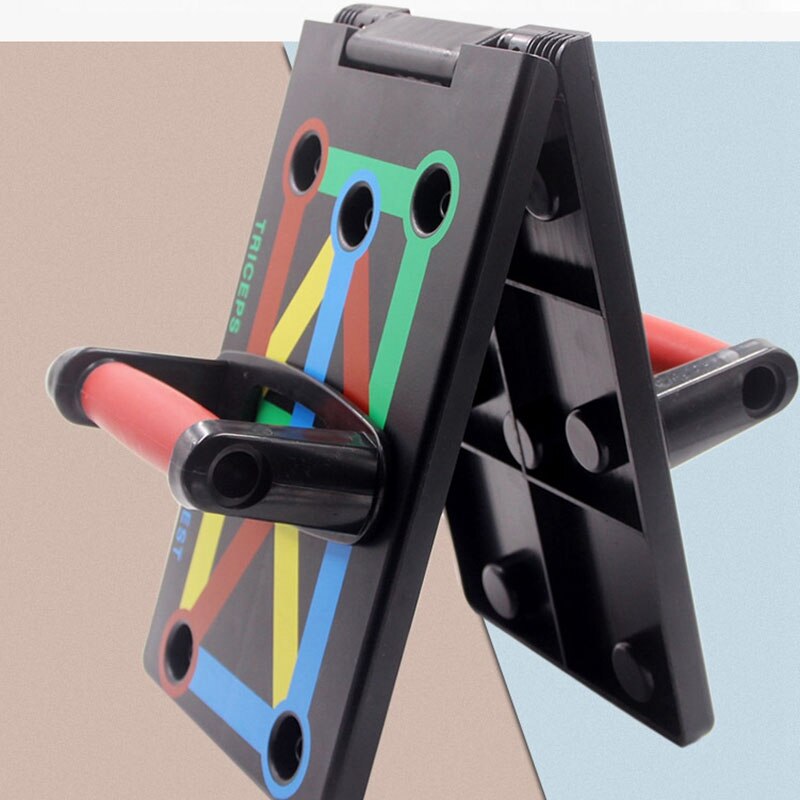 -Push Up Board Portable Push Up Board Training for Men Women Bodybuilding Fitness Workout Biceps Muscle Training Gym Exercise