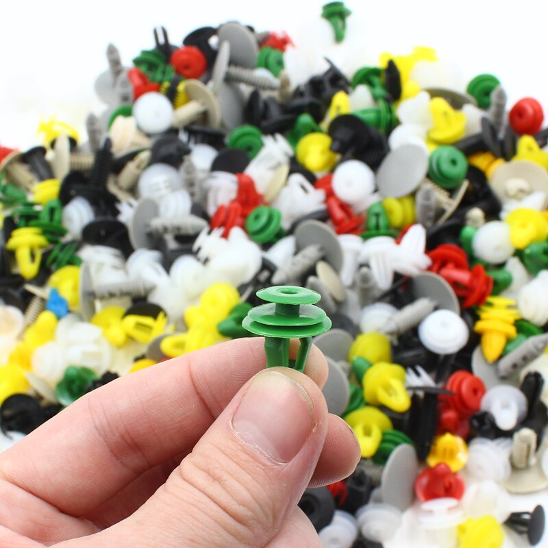 Universele Gemengde Auto Bumper Fender Deur Kofferbak Schroef Kunststof Sluiting Clip Voor Auto Behoud Klinknagel