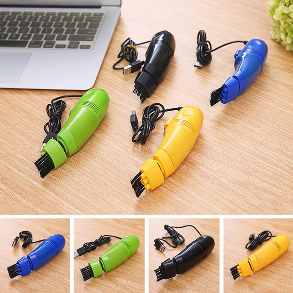 Plastic Mini USB Keyboard Vacuum Cleaner Computer PC Laptop Brush Dust Cleaning Kit For Laptop Desktop Computers Keyboards