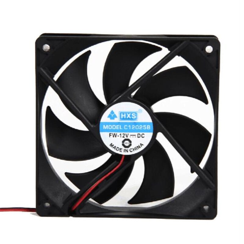 cpu cooler master rgb cooling fan 1pcs 120mm 120x25mm 12V 4Pin DC Brushless PC Computer Case Cooling Fan 1800PRM: Default Title