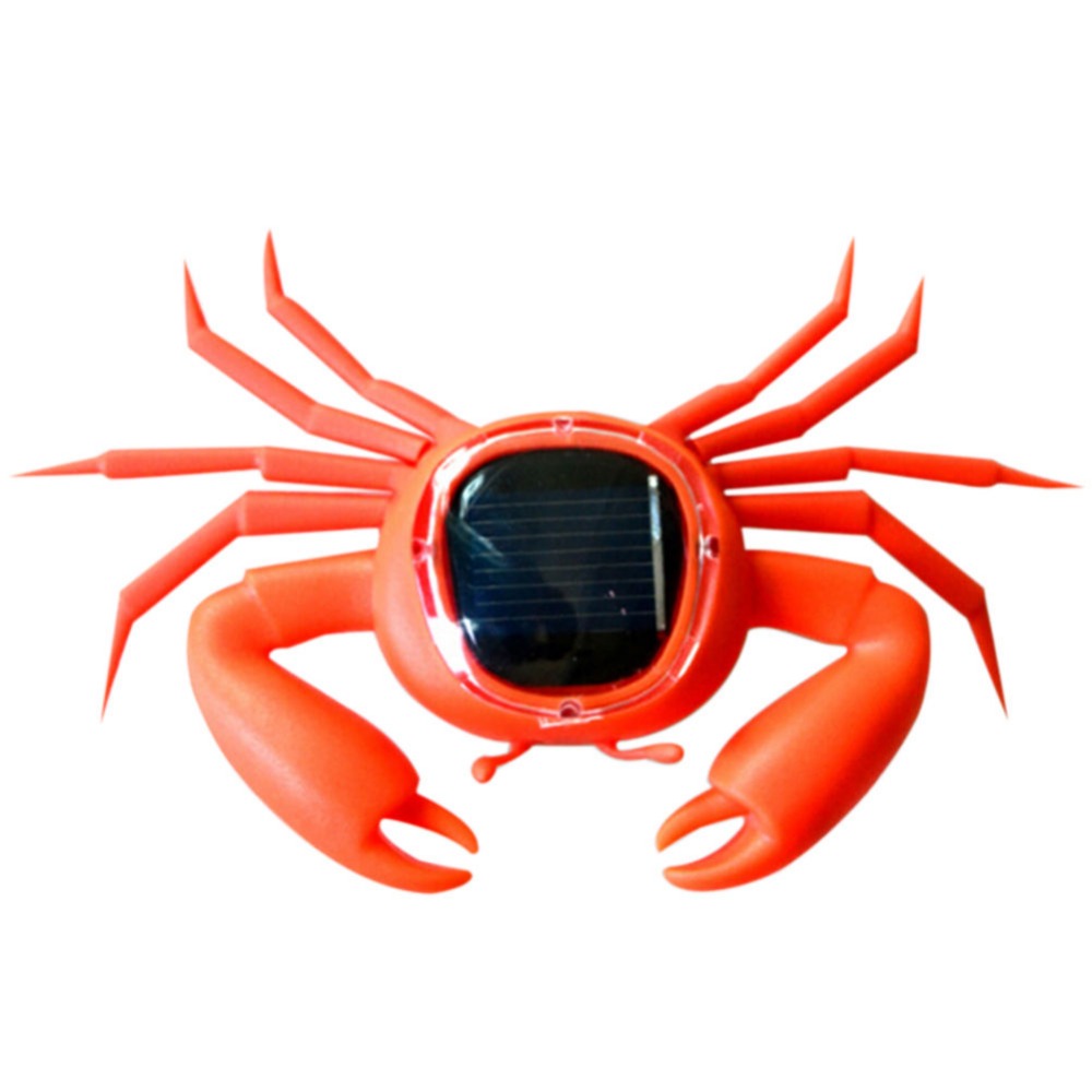 Kid Solar Energy Powered Toy Mini Kit Novelty Power Crab Robot Educational Gadget Toy For Children