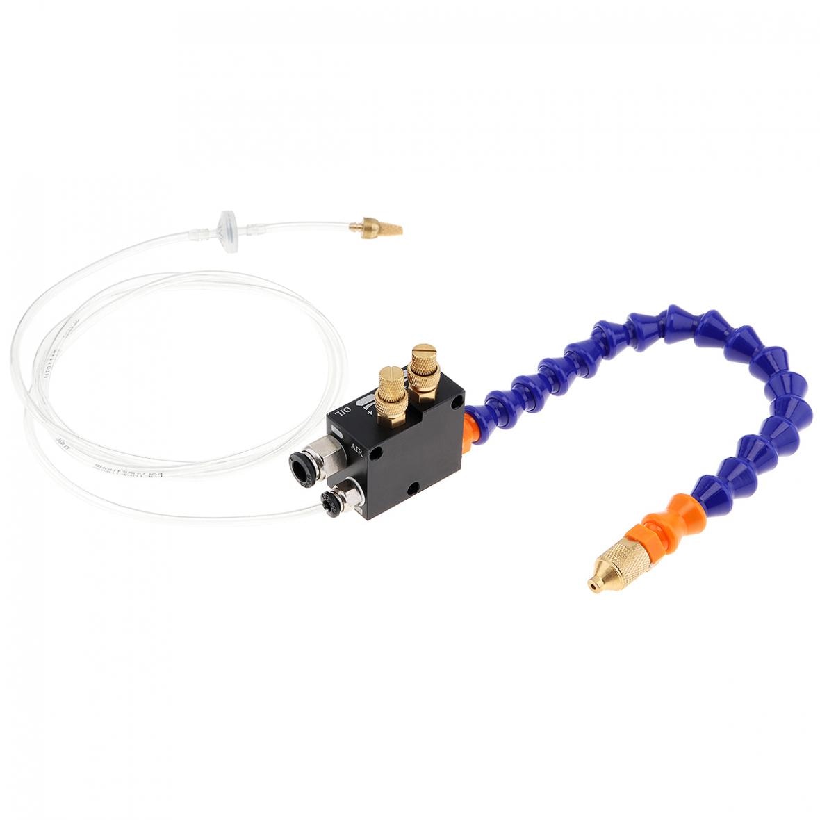 30cm- nevel koelvloeistof smeersysteem met 0.6mm binnendiameter micro nozzles en volledig afgesloten kunststof buis voor metaalsnijden
