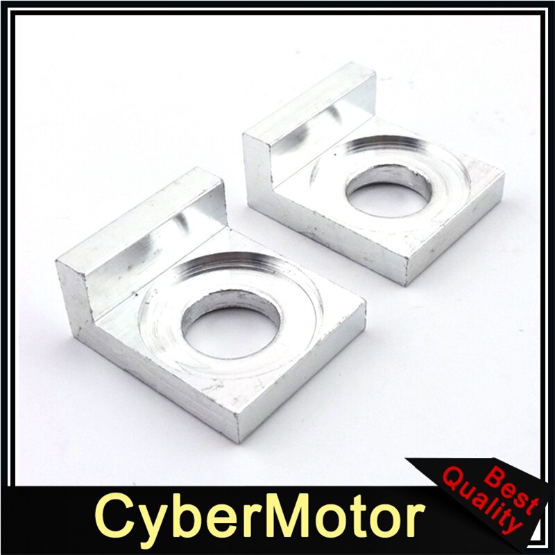 15mm- kjederjusteringsspenning alex block for kinesisk motorsykkel motorsykkel ssr crf 50 50cc 70cc 90cc 110cc 125cc 140cc 150cc 160cc: Sølv