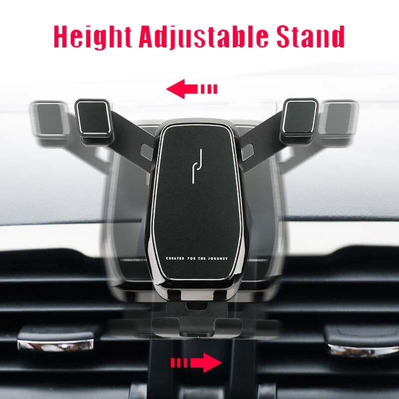 Car Phone Holder Air Vent Mount Clip Clamp Mobile Phone Holder for Ford Mondeo Fusion Accessories
