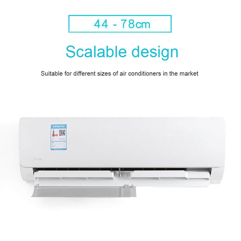 Adjustable Air Conditioner Deflector Confinement Air Deflector Outlet Air Wing Air Cooled Anti Blast Baffle Wind Direction