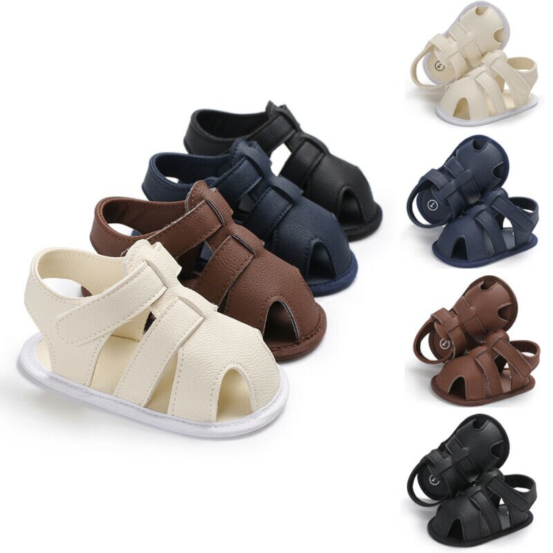 Baby Jongen Meisje Sandalen Slippers Peuter Kids Nursery School Maten 11-13 Zomer