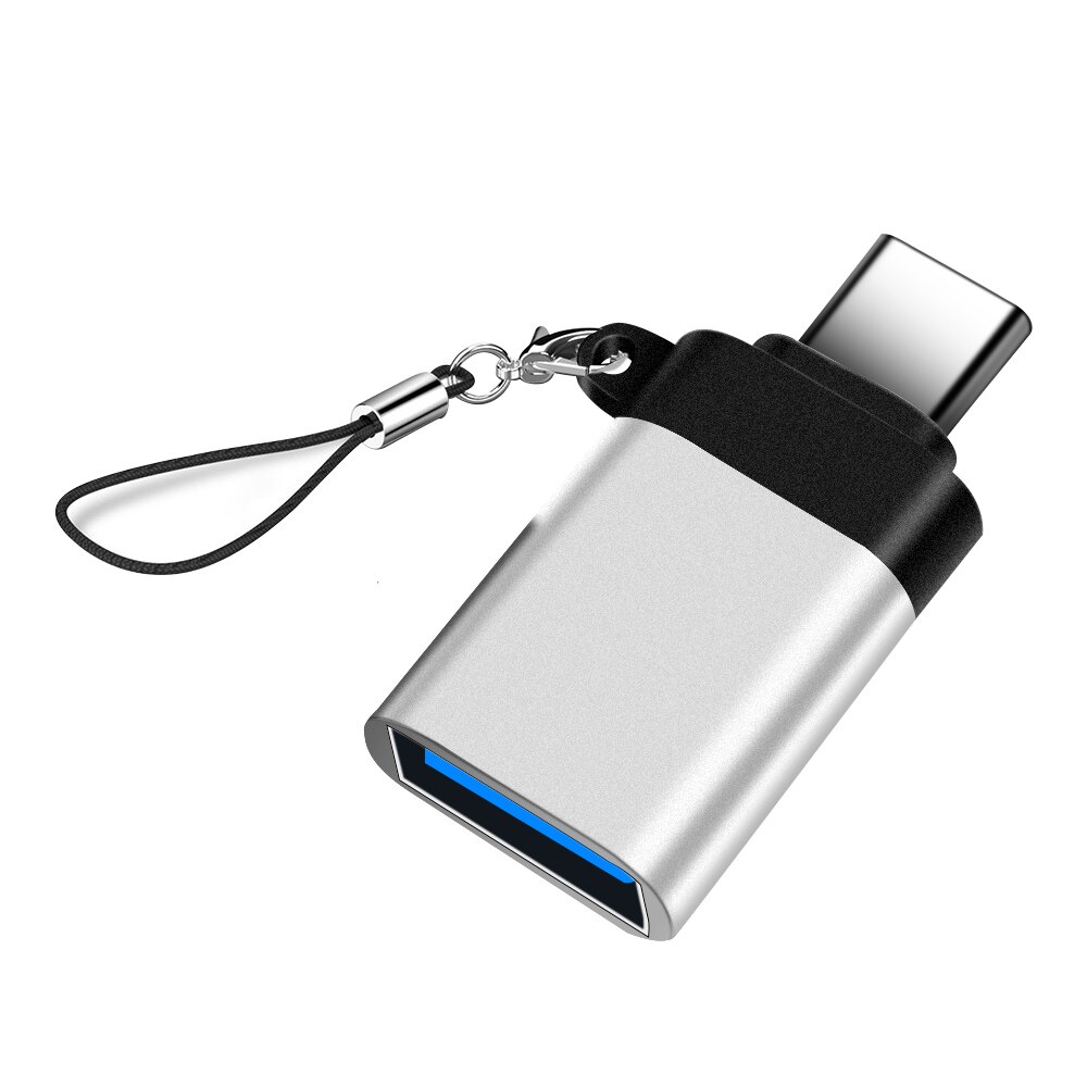 Usb C a Usb 3.0 Otg Tipo C Adattatore convertitore per Macbook pro Oneplus 7 pro 7 T di Un Più samsung S10 S9 S8 Huawei P20 pro di Tipo-C: Sliver 1