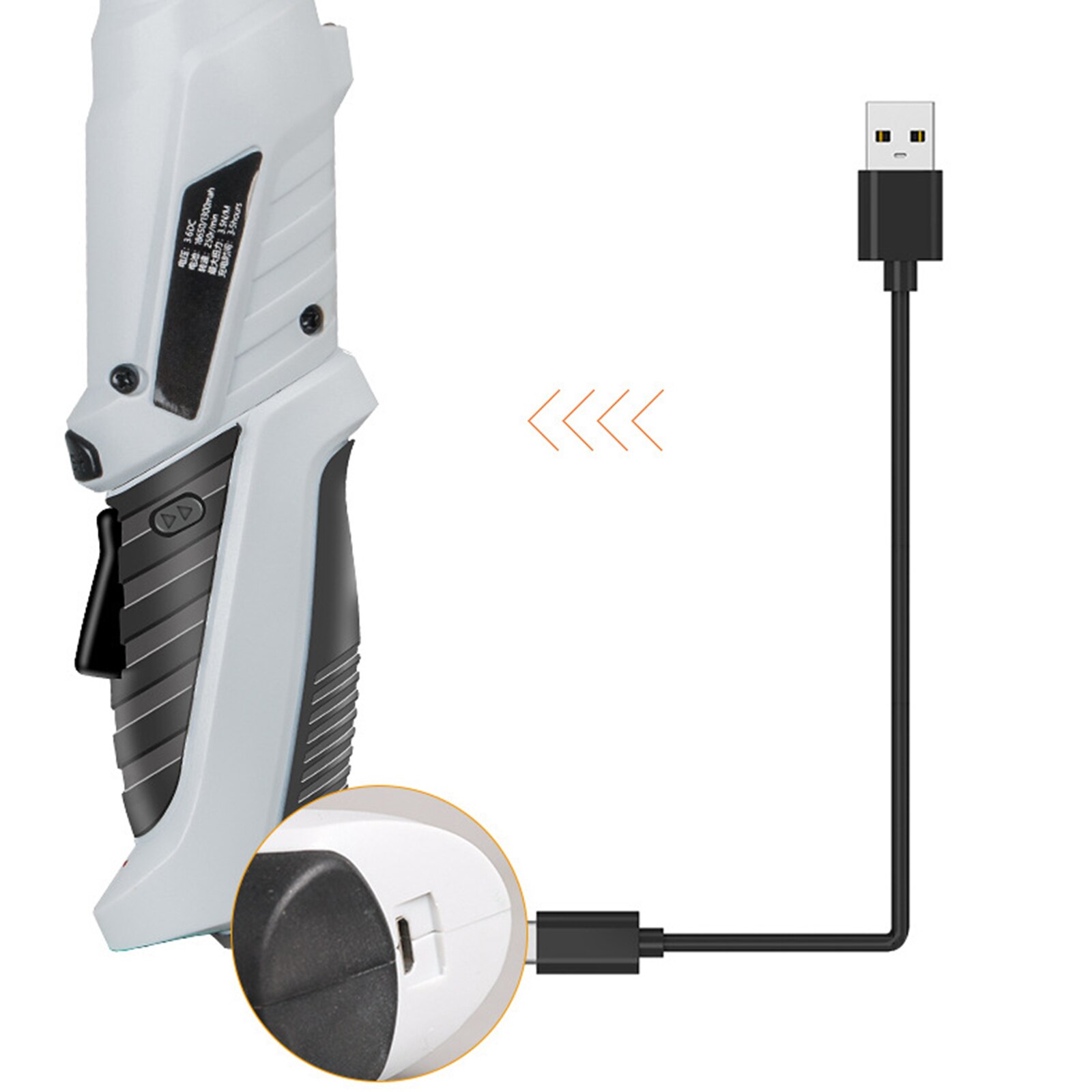 Electric Drill Wrench USB Data Cablex Electrical Screwdriver Power Tools Lithium Battery Mini 3.6V Portable Quare Head Adapter