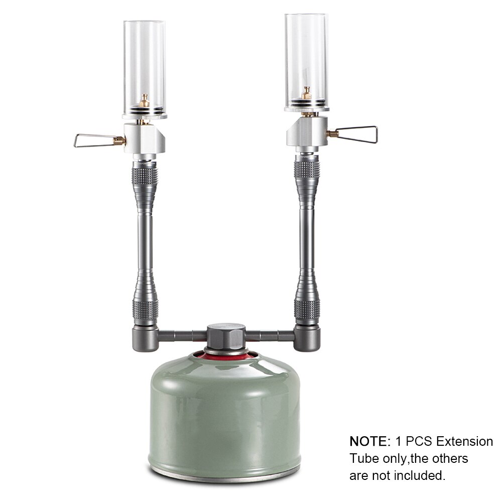 Przedłużacz latarni gazowej przedłużacz świetlówka przedłużenie lampy kempingowej na kemping piesze wycieczki