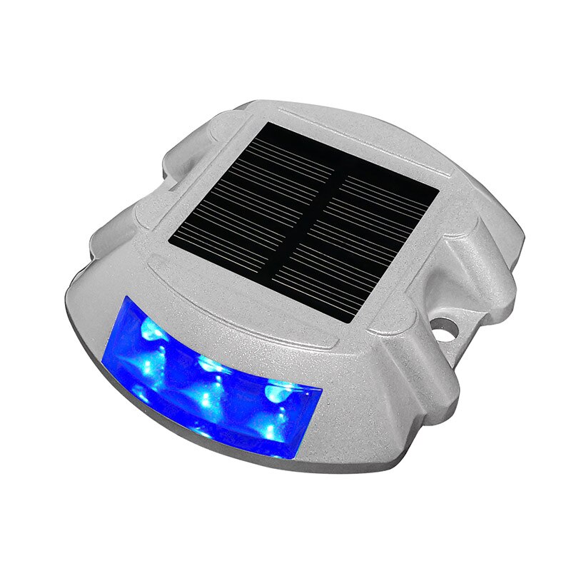 Luz LED resistente al agua para exteriores IP68, luz LED Solar para carretera, luz reflectante para tierra, luz de advertencia
