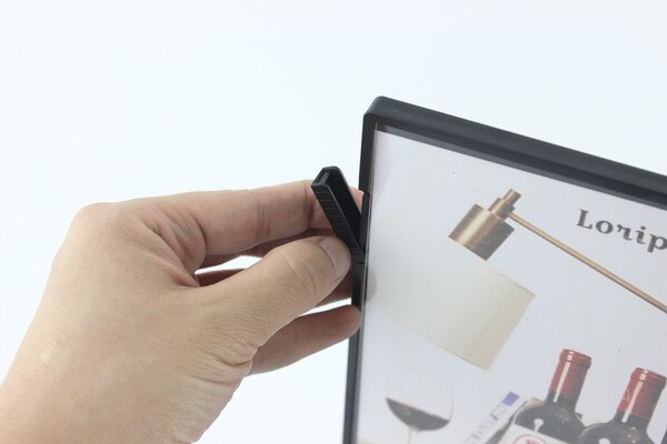 A6 Acrylic Cover PP Frame Tag Label Sign Card Display Table Desktop Stand Billboard Price Talker Merchandise Retail Advertising