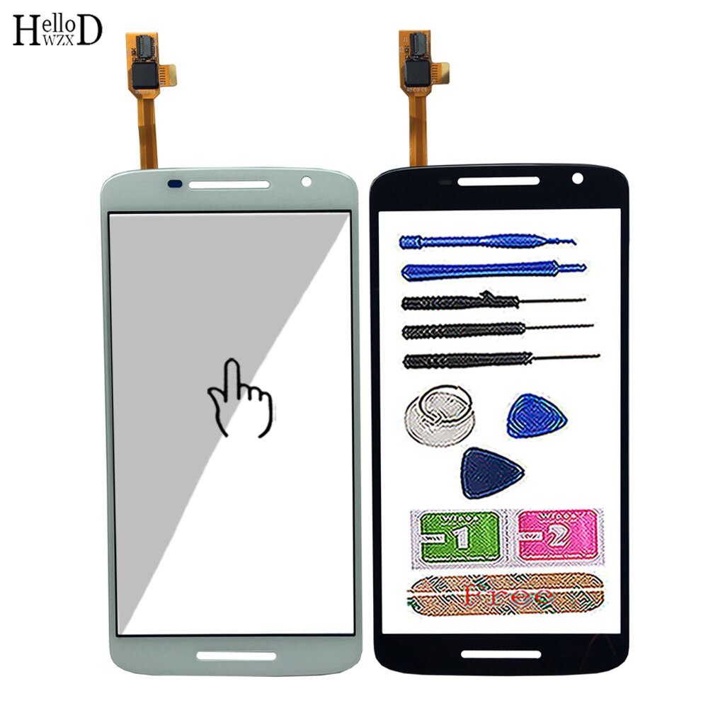 Mobile Touch Screen For Motorola Moto X Play XT1561 1562 1563 1564 Droid Maxx 2 1565 Front Out Glass Lens Sensor Tools