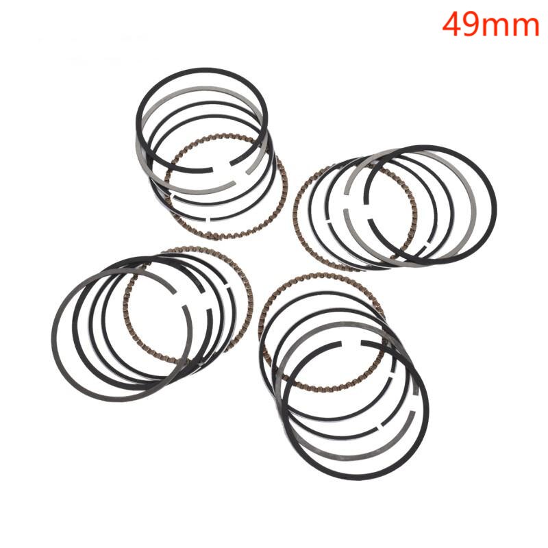 1/4Sets 49mm 49.25mm 49.5mm Motorcycle Piston Ring For Suzuki GSX250 72A GSXR250 GSX-R250 73A GSF250 74A GSX GSXR GSX-R GSF 250: 4 Sets 49mm