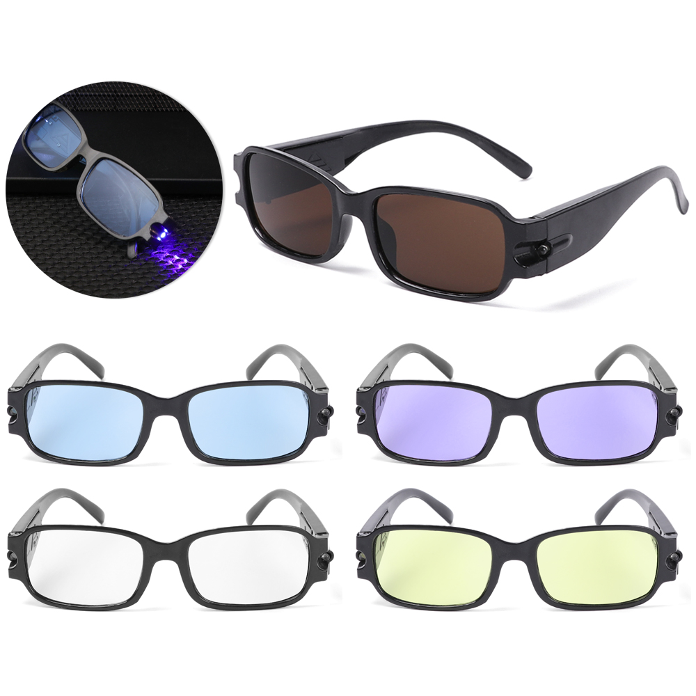 Led Leesbril Mannen Vrouwen Verstelbare Magnetische Gezondheid Uv-bescherming Lazy Bril Lezen-Bril