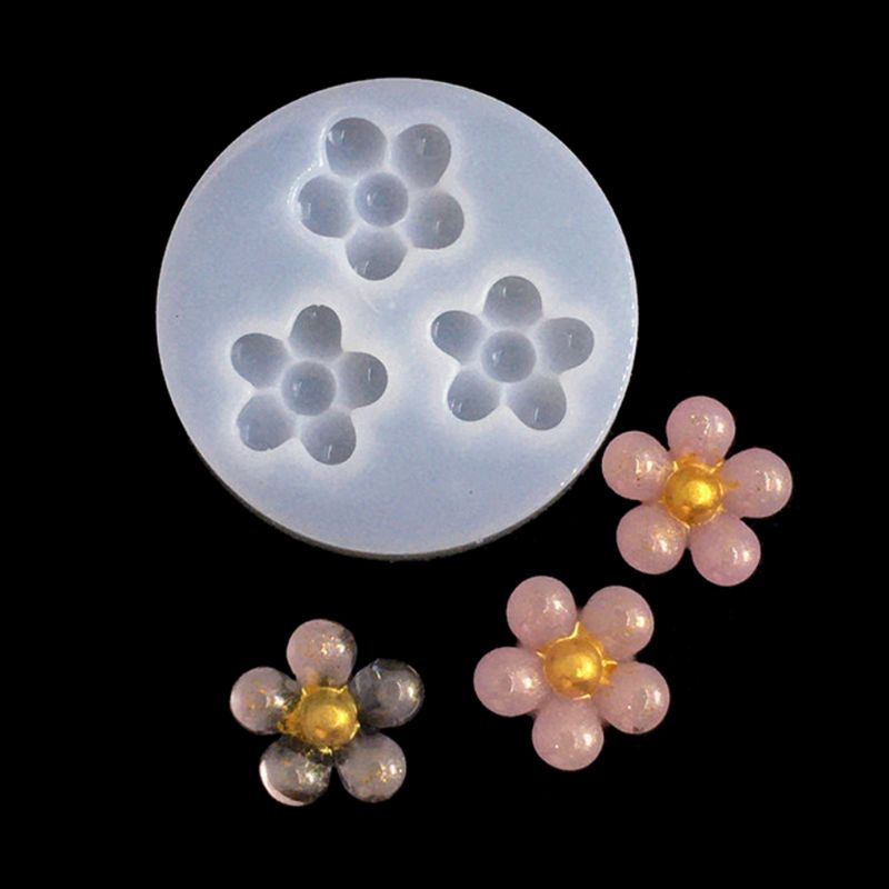 DIY śliczne Mini kolczyki wisiorek niedźwiedź dinozaur Goldfish Shell forma silikonowa do żywicy: 8