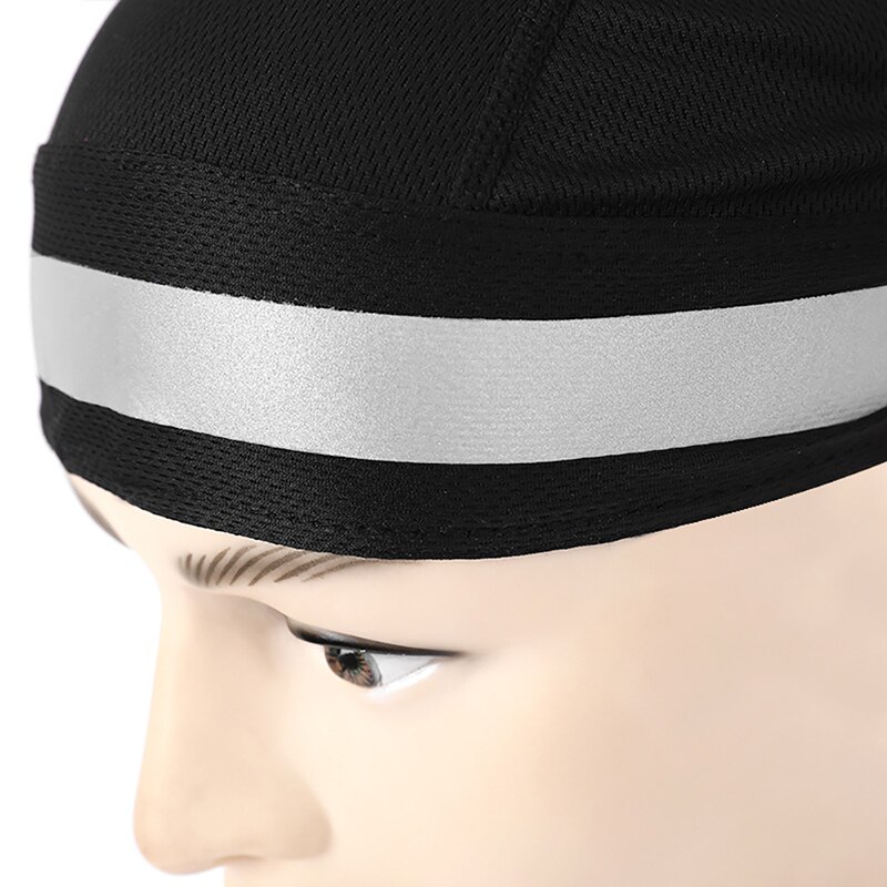 Quick Dry Pure Fietsen Cap Hoofd Sjaal Zomer Mannen Reflecterende Running Riding Bandana Hoofddoek Ciclismo Piraat Hoed Kap Hoofdband