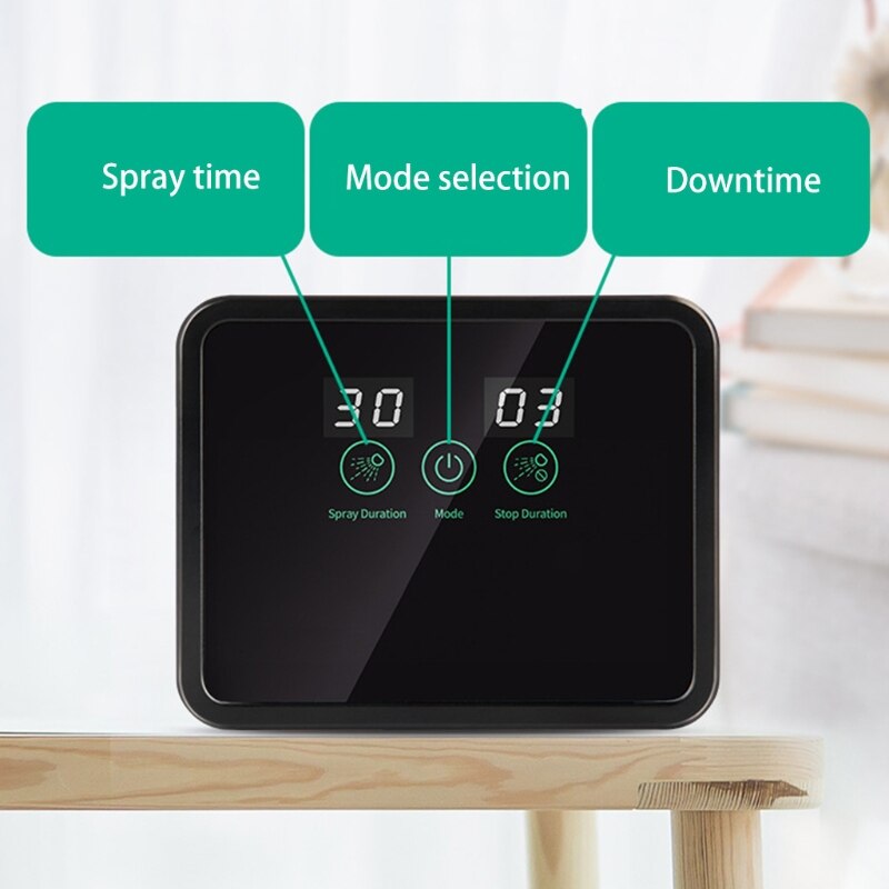 1Pc Intelligente Reptiel Verstuiver Fokken Doos Luchtbevochtiger Elektronische Timer Automatische Spray Systeem Spray Control Spray Systeem