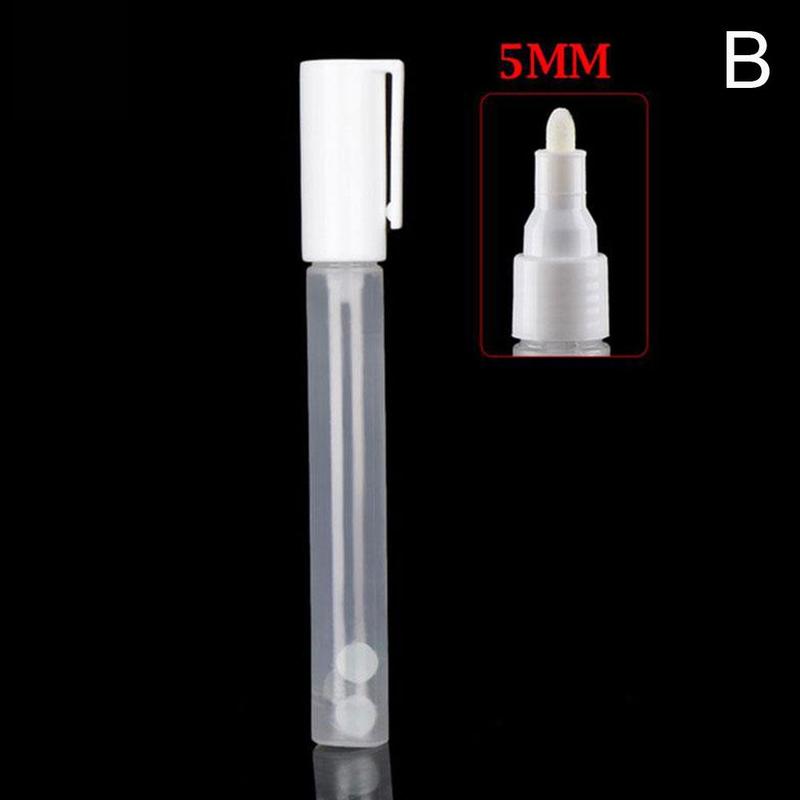 Plastic Lege Pen Staaf 3Mm 5Mm 6Mm 6.5Mm Vaten Buis Voor Graffiti Pennen Liquid Chalk Markers verf Pen Accessoires J5J5: B