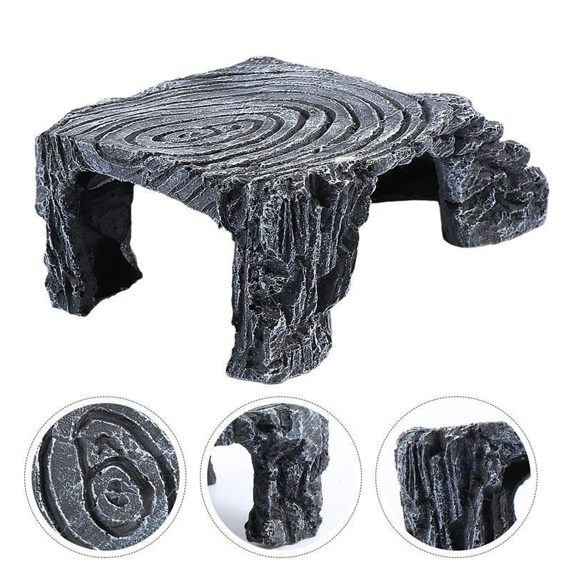 Reptiles Climbing Platform Decoration Aquarium Fish Tank Landscape Ornament