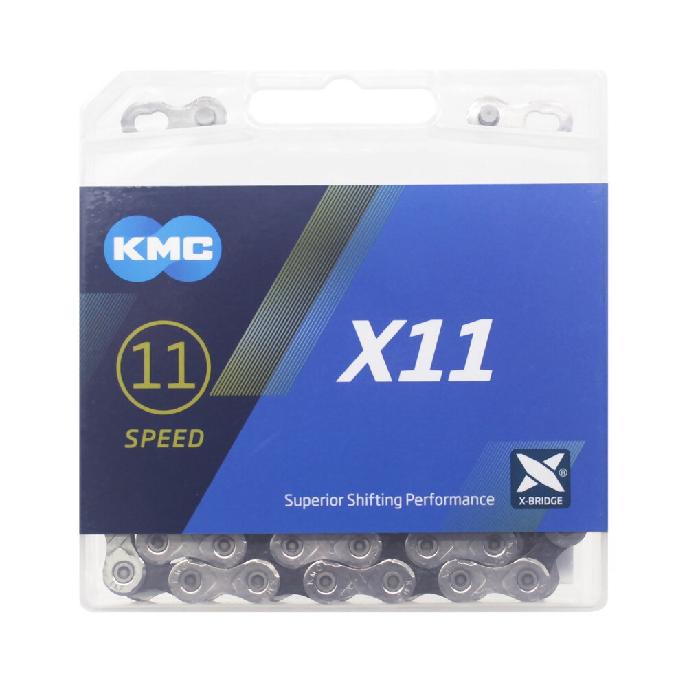 KMC Road Bike Chain X8 X9 X10 X11 X12 Bicycle Chains 8/9/10/11/12 Speed Chains MTB Crankset SRAM 8 9 10 11 12s Derailleur 116L: X11 11S 118L