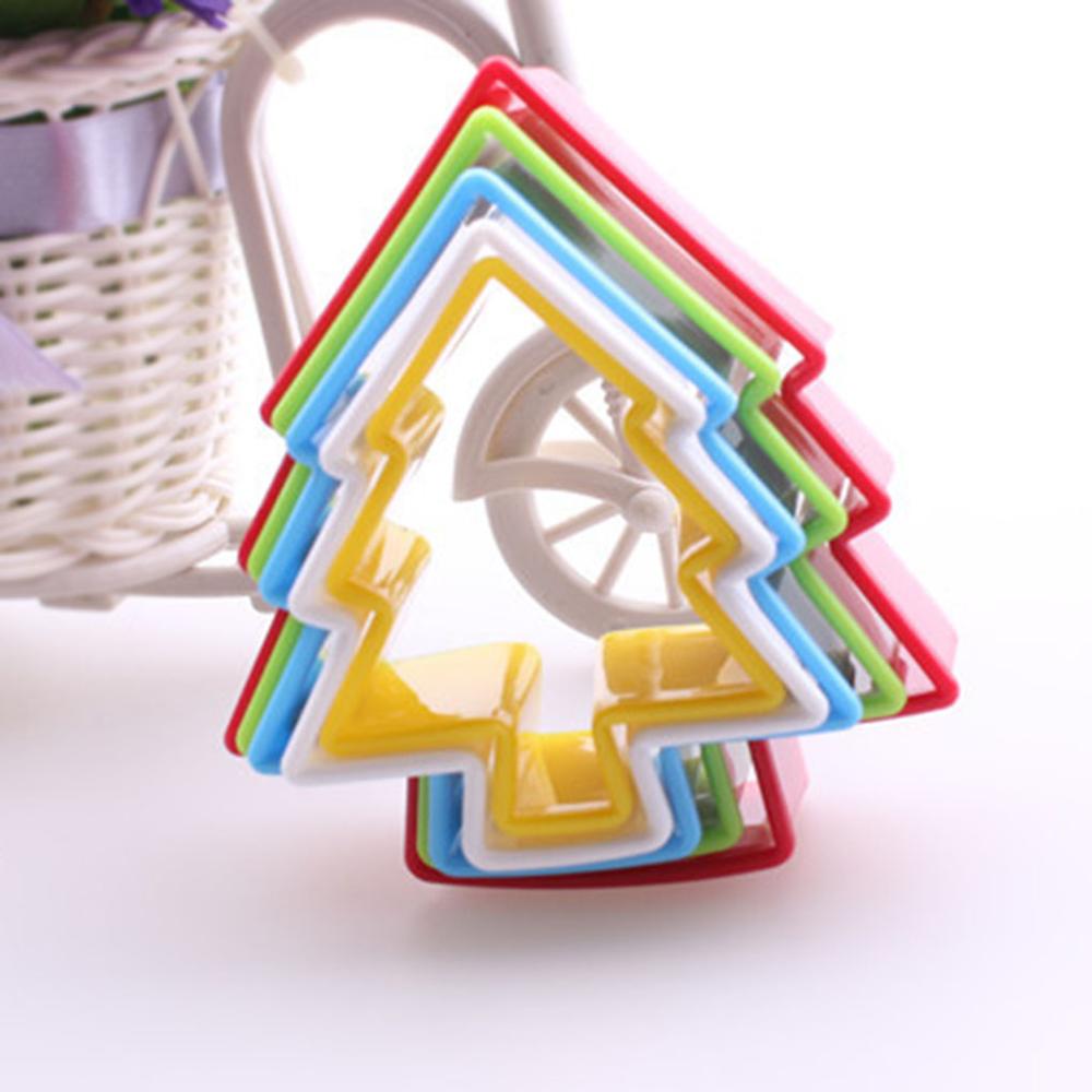 Colorful Child Baby Multi-shape Plastic Mold Cookie Biscuit Cutter Mould Pastry Maker Tools Randomly Sent 1 Set