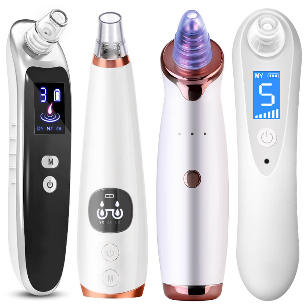 Blackhead Acne Remover Vacuum Machine Black Head Face Skin Care Cleaner Pore Nose Suction Facial Removal Extractor