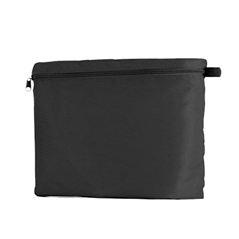 Housse De Mobilier De Jardin 4 Pièces 210D Imperméable Coupe-vent Noir Pour Meubles D'extérieur Canapé Table Chaise Housse Anti-poussière | Leroy Merlin