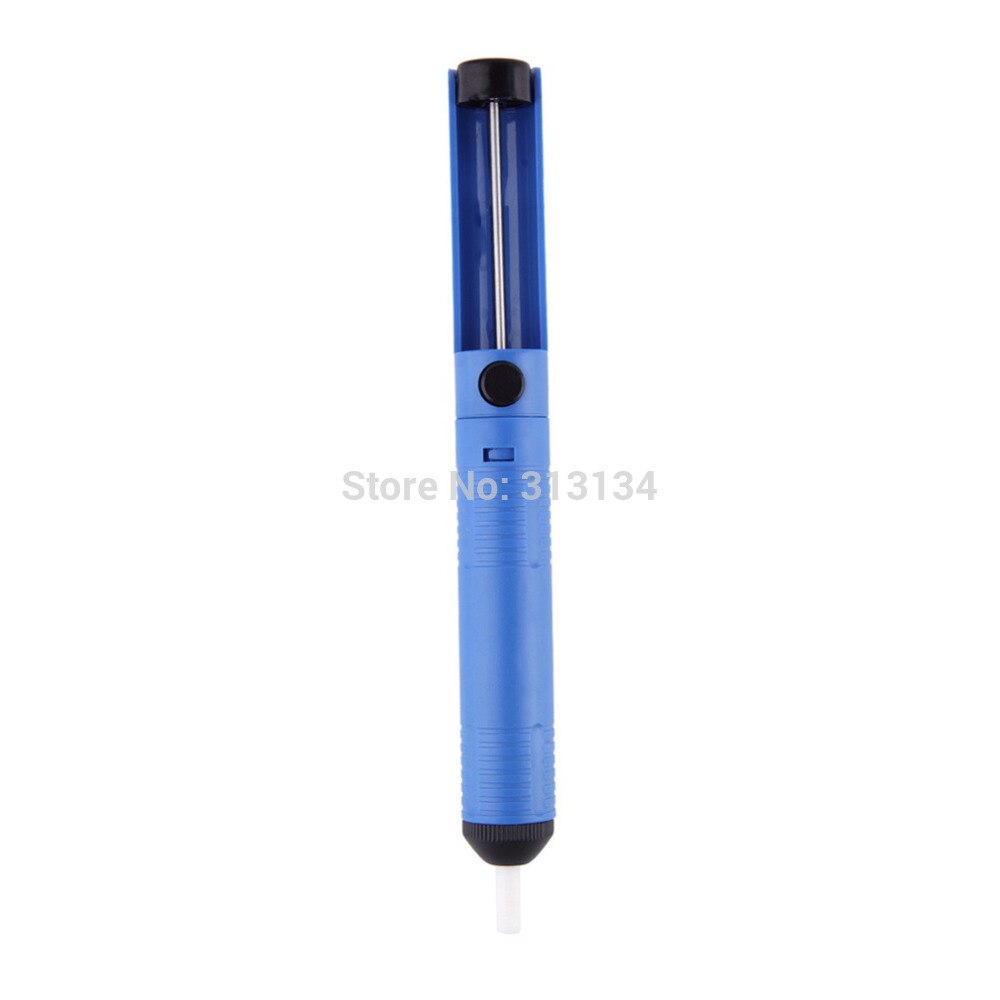 Blue Antistatic Solder Sucker Desoldering Pump Tool Removal Vacuum Soldering Iron Tin Desolder for PCB Electronic Device