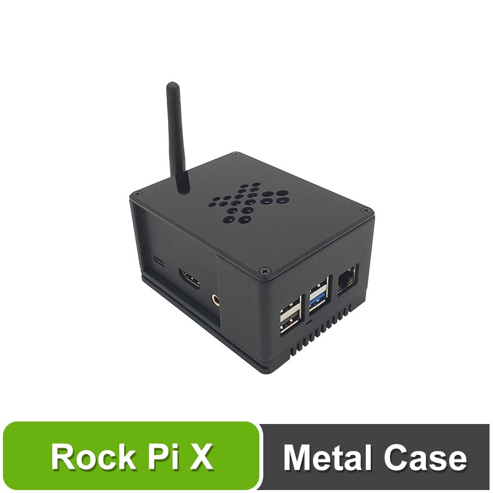 Metal Case Voor Rock Pi X