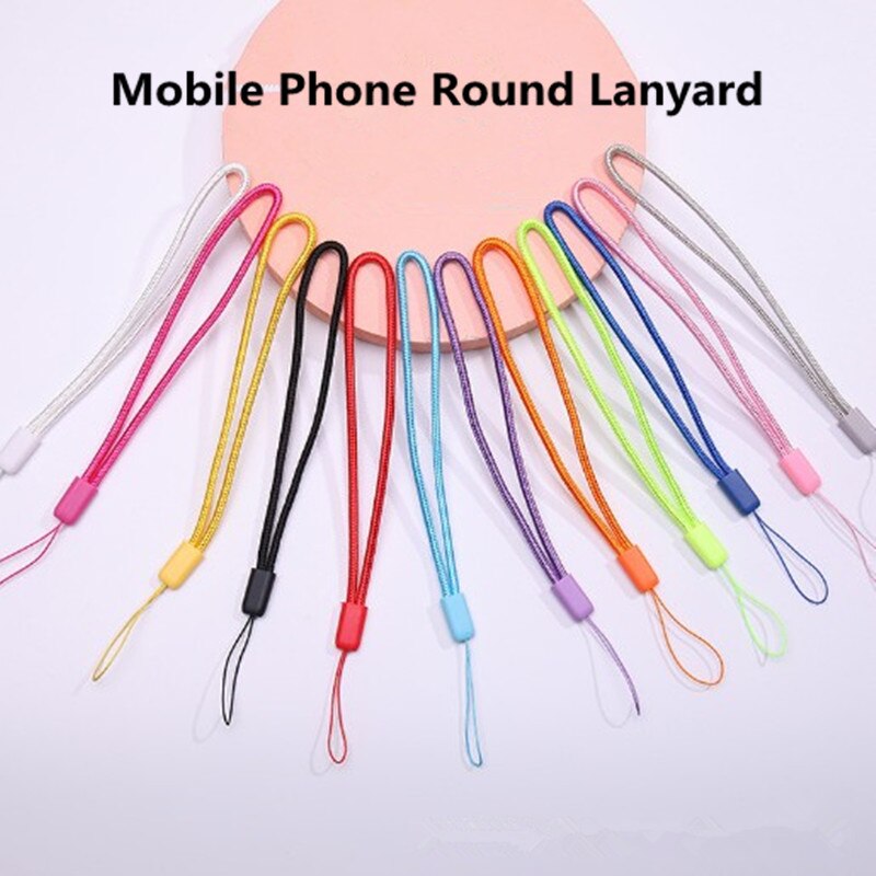 10Pcs 17.5cm Hand Wrist Lanyard Mobile Phone Strap String for Keys, ID Name Tag Badge Holders Lightweight Detachable Lanyards