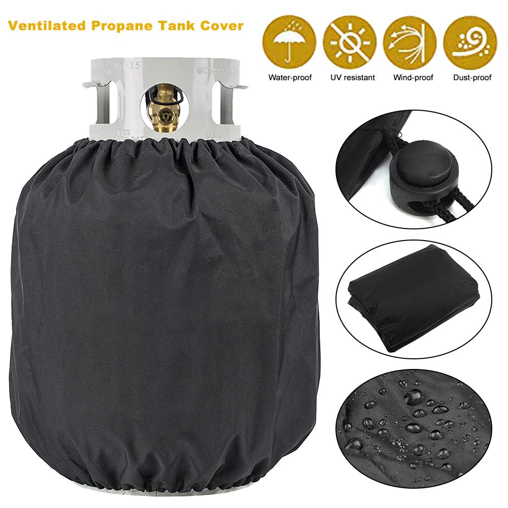 Propane Tank Cover Gas Bottle Dust Covers Waterproof Dust-proof BBQ Grill Outdoor Rain Protect Oxford Cloth Storage Bag