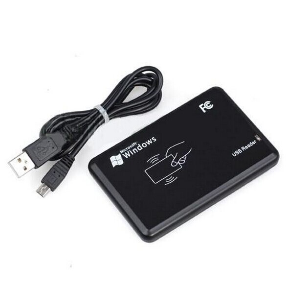 USB Dual Frequency RFID Card Reader Proximity Sensor 125khz 13.56mhz Smart Cards Reader for Access Control