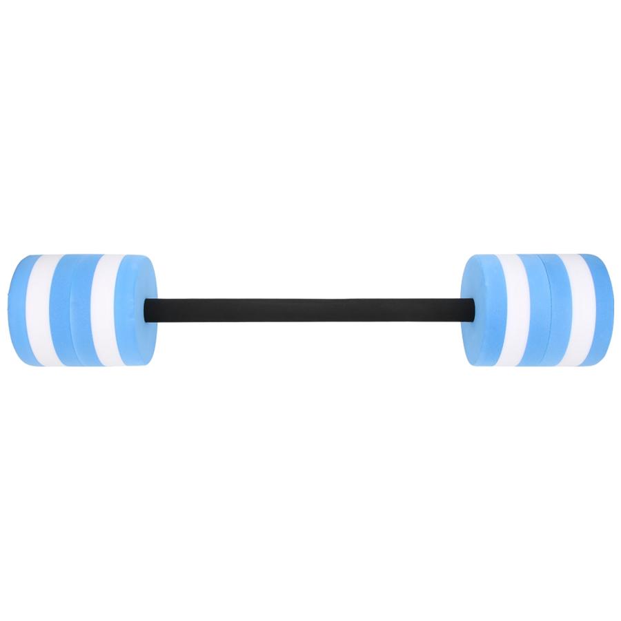 Water Roundness Dumbbell Blue Water Dumbbell Floating Long Dumbbell Adult Children Outdoor Fun Water Exercise Swimming: Default Title
