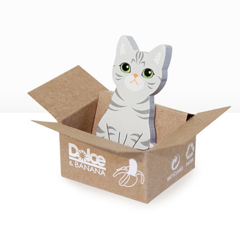 Cartoon Animal Cat Print Bookmarks of Page Bookmark Clips For Kids Student Child School Office Supplies Stationery