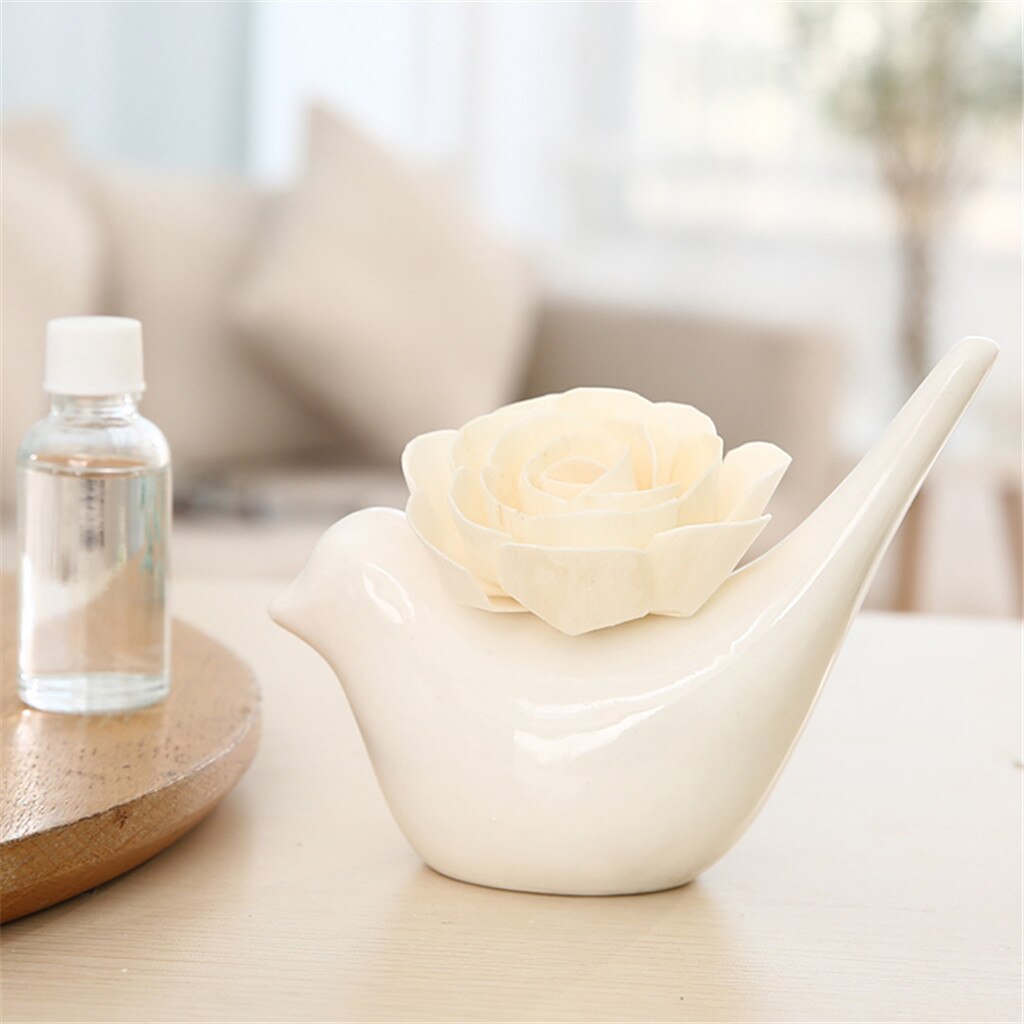 Difusores de aceite de caña con varas naturales, botella de cerámica y aceite perfumado, barra de repuesto de 50ML, conjunto de decoración del hogar