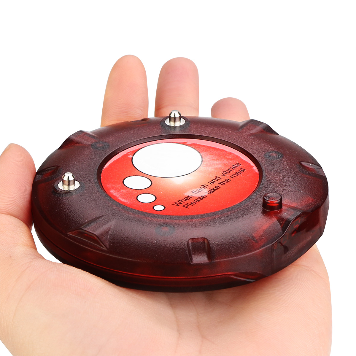 Retekess Coaster Pager Receiver For TD158 Wireless Calling Paging System Restaurant Coffee Shop Church Clinic