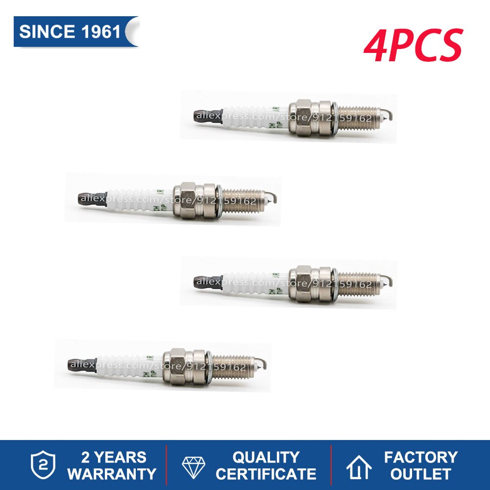 Denso IXU27 Spark Plug Replacement Iridium Platinum Torch Brand DK9RTIP Candle IKR9H8 Champion A49GC Engines Components: 4 pieces with box