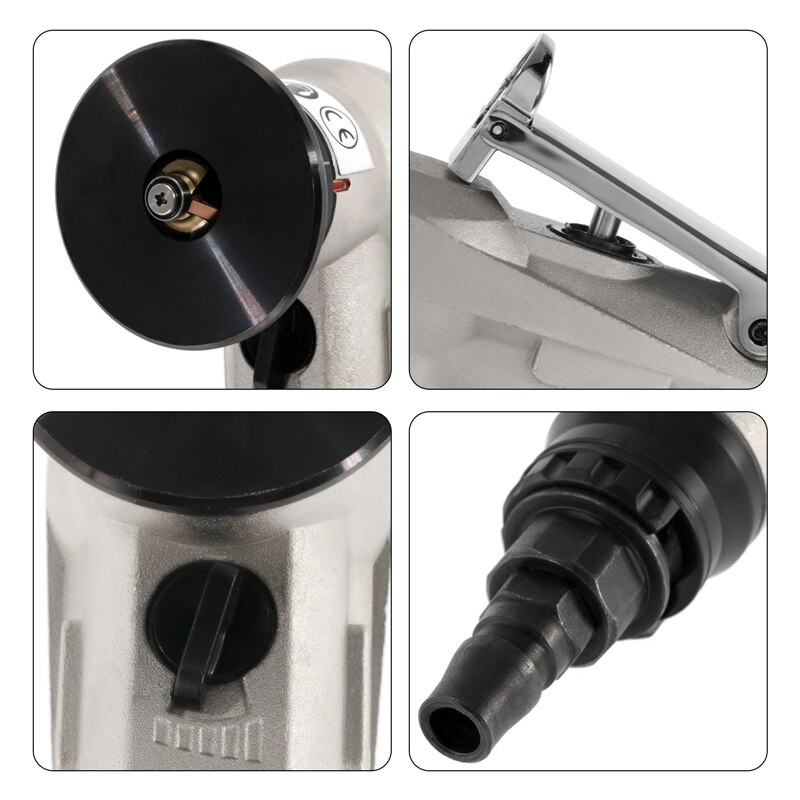 Portable Pneumatic Chamfering Machine Mini 45°Chamfer Tool Mini Handheld Arc Air Beveling Machine for Trimming and Deburring