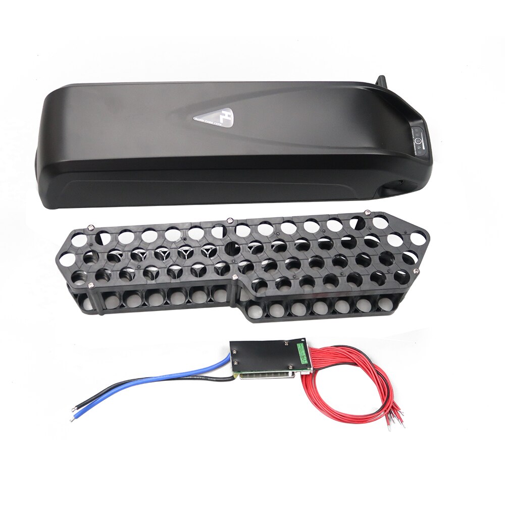 36v 48v hailong sidan släppa batteri låda elcykel ebike batterilåda hus med 5v usb -kort+bms