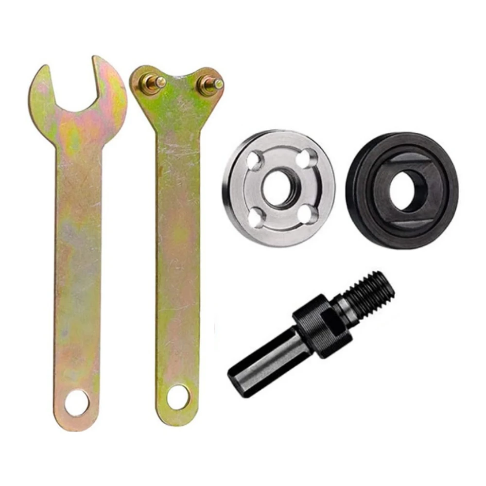 10mm Bohrmaschine Umwandlung Winkelschleifer Pleuel für Trennscheibe Polierscheibe Metall Griff Halfter Adapter: verrotten