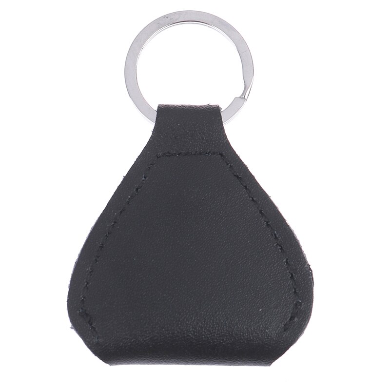 Porte-clés en cuir PU médiator porte-clé porte-clés Plectrums sac étui fournitures