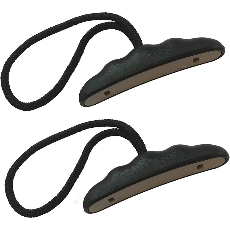 2 Stuks Kajak Handgrepen Sterke T-Handgreep Ultra Zware Bungee Kajak Vervanging Installatie Kit: Default Title